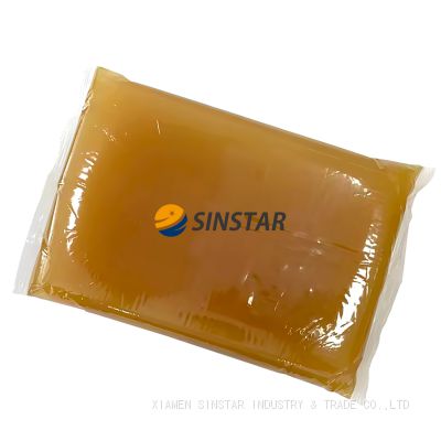 Chinese factory hot melt adhesive technical gelatin glue Full automated production equipments jelly sticker glue