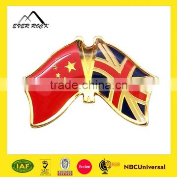 High Quality National Flag Metal Pin Badge With Your Own Design