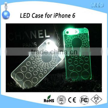 New popular led mobile phone case for iphone 6