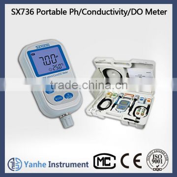 SX736 Portable pH/Conductivity/DO Meter multi-parameter water analyzer