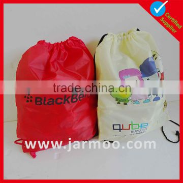 Promotional reusable personalized draw string bags