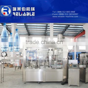 Bottling machine for small bottle filling and capping