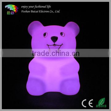 Christmas decoration led Teddy Bear toy/beer shape table light/led table lamp for bedside                        
                                                Quality Choice