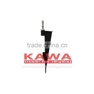 Advertising stand triangle straight spike for soft ground