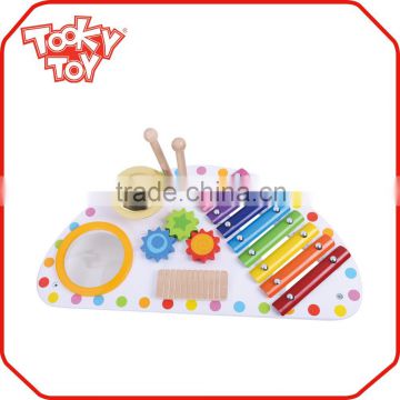 Hot! Multi-function Music Centre Toy Wooden Toy Set Toy Music