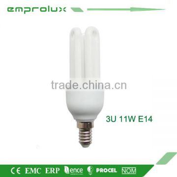 11W CFL 3U Lamp Lighting