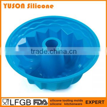 Food Grade Silicone Deep Fluted Pan