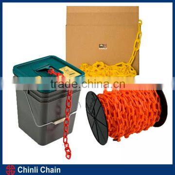 Colorful Plastic Link Chain,Various Shape Plastic Chain, chinli PVC chain