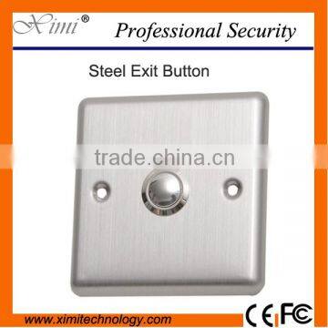 X05 metal exit button stainless steel exit button door switch for access control system