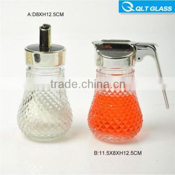 clear glass oil vcooking oil storage bottle spice vinegar bottle