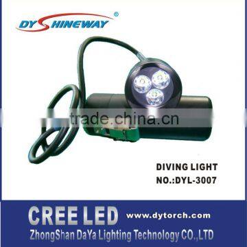 super bright 3pcs CREE XML T6 30W LED diving light