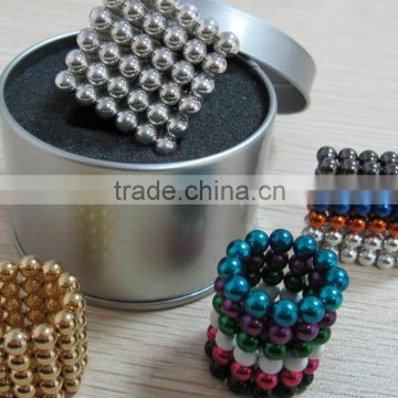 Colorful Neodymium Sphere Magnet with Tin Box