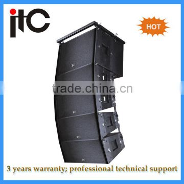 Professional subwoofer stage powered line array for sound system