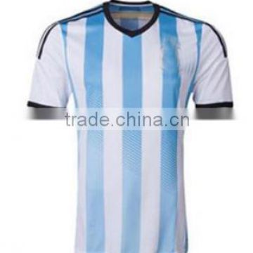 Wholesale Argentina men short sleeve football team wear training wear polo shirt
