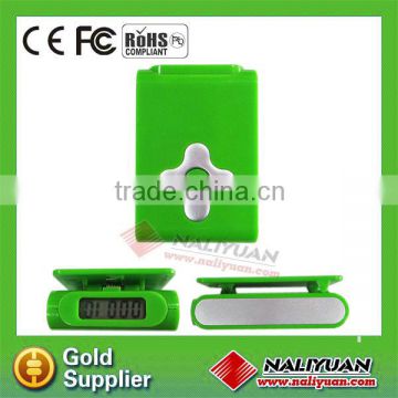 Hot sales single function pedometer 5 digit display for promotion