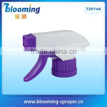 China manufactor hot hand trigger sprayer head for limescale remover in plastic sprayer bottle