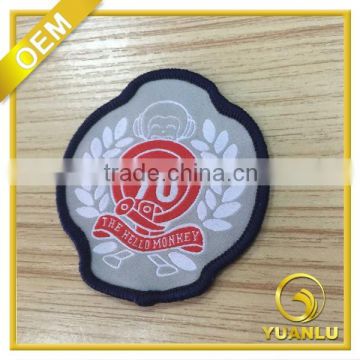 personalized own logo embroidery clothing patches