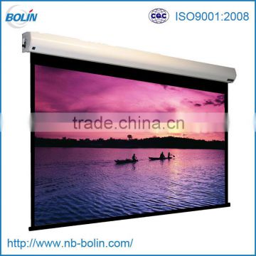 ceiling hanging projector screen