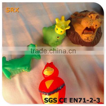 Hot sell unbreakable animal finger toy/promotional toy custom plastic animal finger puppet