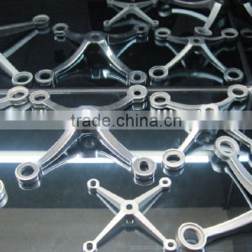 stainless steel spider fitting for fix glass/steel spider fittings/steel spider fitting for glass