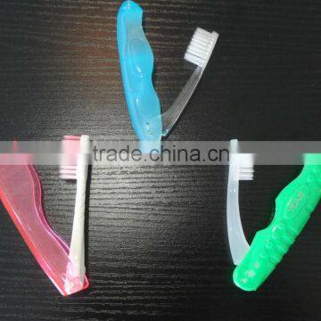 Hot Sale Good Quality Disposable Folded Toothbrush For Hotel Or Travel