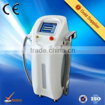 2015 New vertical 2 in 1 laser hair remove machine with 808 system(CE)