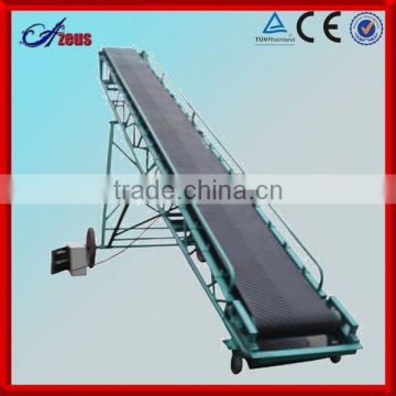 Good quality portable sand conveyor rubber conveyor belt for stone crusher z type conveyor