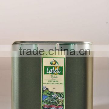 BEST QUALITY CLASSIC EXTRA VIRGIN OLIVE OIL by LALELI ( PRODUCED IN TURKEY ) ( 2 Liter Tin - Can )