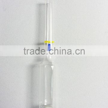 glass ampoules for injection 5ml ampoule blue dot yellow band glass ampule