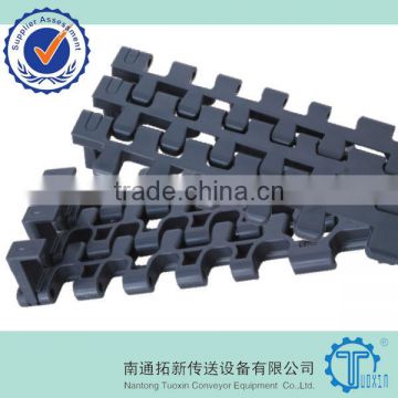 7956 Radius Solid Top With TAB Plastic Modular Conveyor Belt