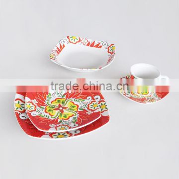 20pcs ceramic dinnerware set with decal