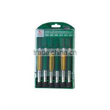 HIGH-CLASS SCREWDRIVER WITH AL.HANDLE SETS(S2)