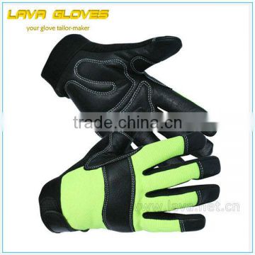 2015 Lava Goatskin Leather Hi-Vis Gloves