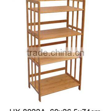2016 New design bamboo storage shelf /customized high end bamboo corner shelf /modern bamboo shelf