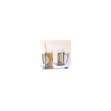 Sell Irish Coffee Cups with Straws and Coasters Set