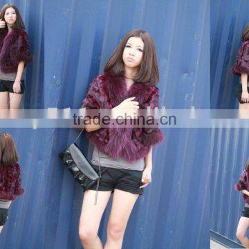 Simple Custom Elegant Fur Garment CAC839