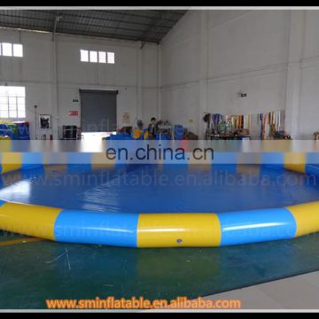 Durable inflatable round pool, inflatable swimming pool, amusement pit pool