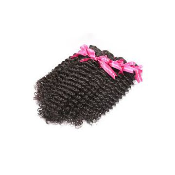 Yaki Straight Natural Curl Indian Curly Human Hair For White Women
