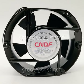 CNDF with high speed low noise and good quanlity ac cooling fan 170x150x52mm cooling fan 220/240VAc