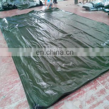 Waterproof Sunshade Round Bale Covers Hay Tarp/PE Tarpaulin