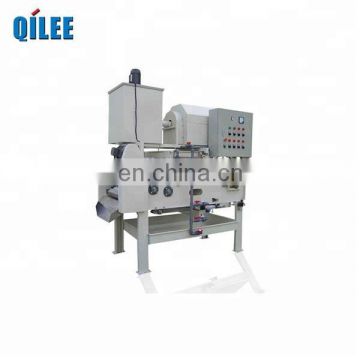 Oil Sludge Dewatering Dehydrator Automatic Belt Filter Press For Waste Water Treatment