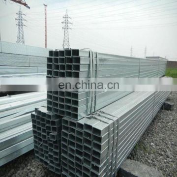 Rectangular Hollow Section steel Hot dipped Galvanized Steel square Pipe / Square Tube