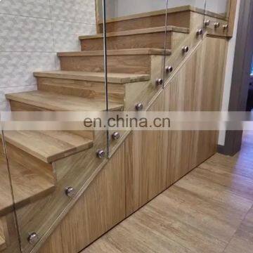 Staircase Post Frameless Glass Clamp Balcony Standoff Stainless Steel Railing Fittings