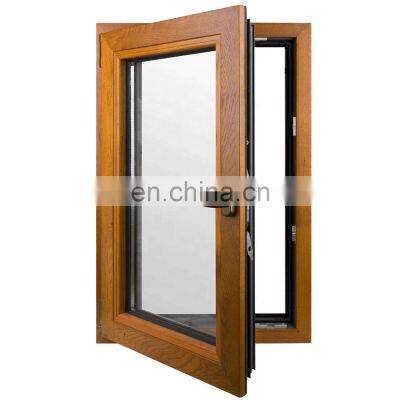 Hot sale kinds of aluminum  windows casement glass windows with mosquito screens