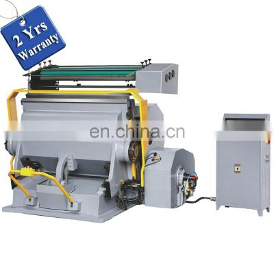 TYMB1040 Semi Automatic Digital computerized Label Hot Foil Stamping and Die Cutting Creasing Machine, Paper Card punching press