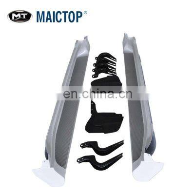 MAICTOP Car Accessories Auto Parts Side Step Bar for Prado FJ150 2014 4x4 Side Steps White and Black