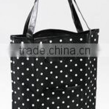 Black Bag With White Dots