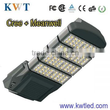 2013 High power street lighting parts for led cree chip+MW driver 3 years guarranty road lamp