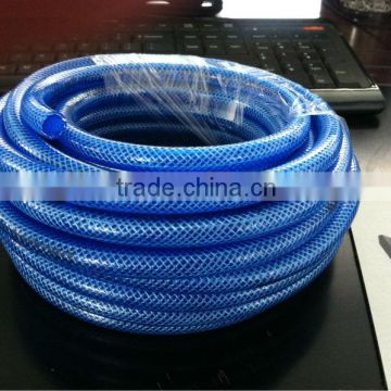 1/4" PVC fiber reinforced hose clear braided hose