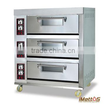 3 Layer,6 Trays Electric Bread Baking Oven Electric Bread Oven Oven for bread used
